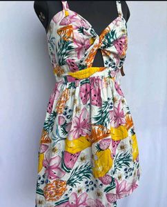 Hey Betty Floral Print Mini Dress