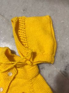 Handmade Yellow Baby Set