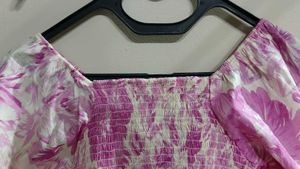 Floral Print Long Sleeve Top