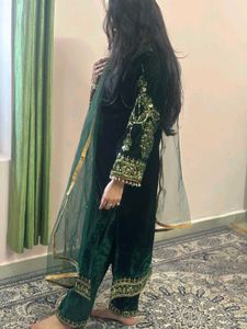 Elegant Green Kurta Set