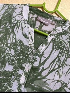 Handcrafted Green Cotton Kurta