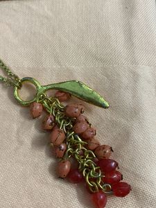 Boho Beaded Pendant Necklace