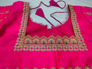 Pink Embellished Blouse