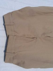 Beige women Trouser