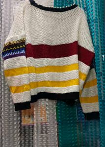 oversized Sweater top with Sequins