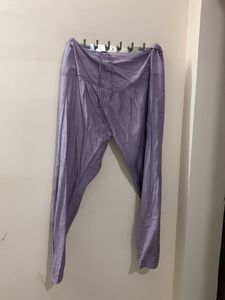 LAVENDER COLOR PARTY WEAR STITCHED DRESS