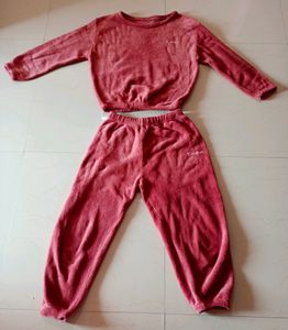NEW WOOLEN FUR NIGHT SET (WOMEN)