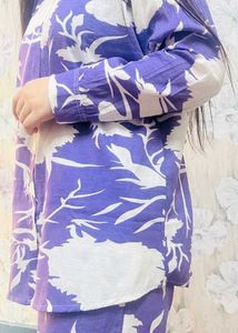 Floral Print Pajama Set