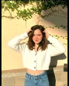 Cute Cropped Knit Cardigan