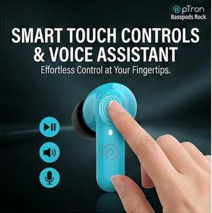 pTron Basspods Rock Earbuds