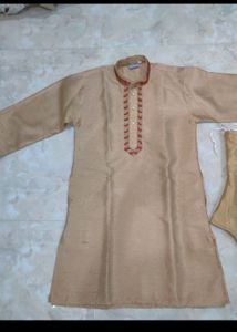 Kurta Payjama Set For Kids❤️ Golden