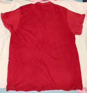 Red Yoga Graphic Tee