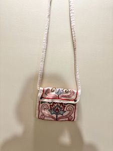 Cute Chikankari Style Bag/ Boho