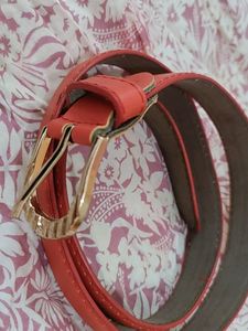 2 Belts Black &amp; Red