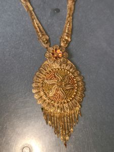 Gold Polish Jwellery Long Mangalsutra Garanty Val