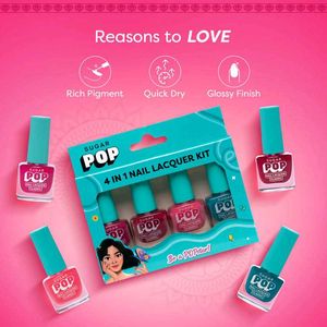 SUGAR POP4 In 1 Nail Lacquer Kit - 03 Radiant Rain