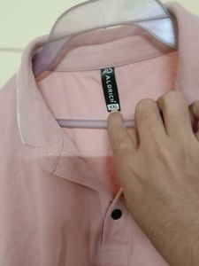 Pink Polo T-Shirt
