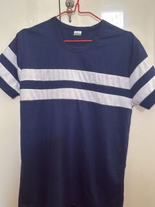 Navy Striped Tee