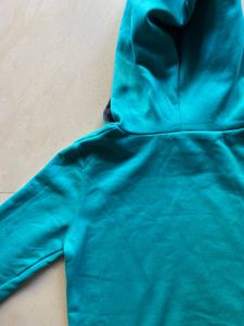 Teal Hoodie with Pocket