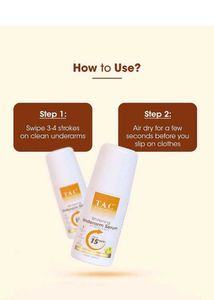 T. A. C UNDERARMS SERUM