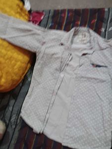 Patterned Long Sleeve Top