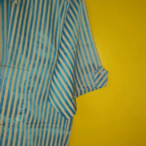 Casual Synthetic Half Shirt