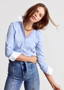 ZARA Pintresty fitted shirt for women
