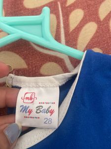 Blue A Line Frock
