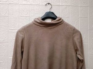 New With Tag Korean Brown Long Sleeve Top