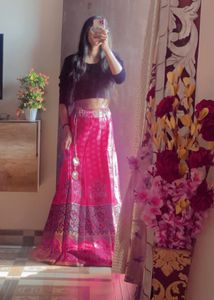 One Time Wear Skirt And Blouse