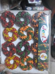 Colorful Hair Tie Set of 6 pack