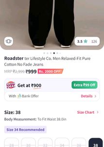 The Roadster Life Co. Baggy Loose Fit Jeans