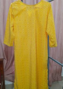 Avaasa Yellow Kurthi