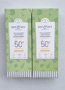 2 Dot and key Cica Calming Mattifying Sunscreen