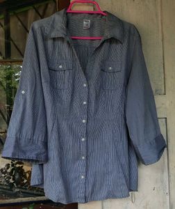Blue Striped Shirt