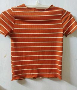 Trendy Rust Colour Top for Summers