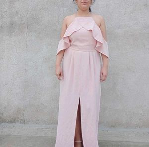 Peach Gown