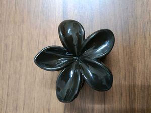 Black Flower Hair Clip Pack of 1