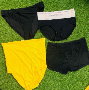 xxl size Women's Multi-Color Panties (4-Pack)