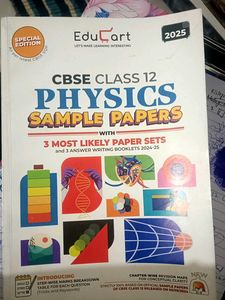CBSE Class 12 Physics Sample Papers - 2025 Edition