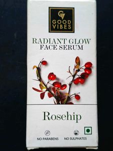 Good Vibes Radiant Glow Face Serum Rosehip