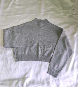 H&amp;M Grey Marl Jumper