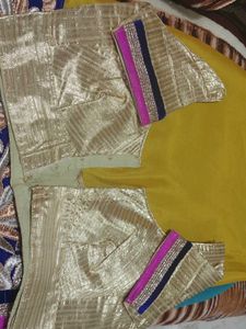 Elegant Embroidered Saree