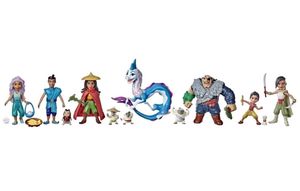 Disney Raya Kumandra Set Figures Sisu Namaar