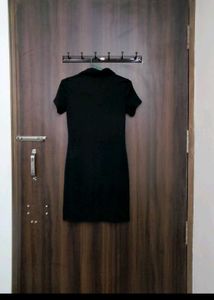 Black Bodycon Mini Dress