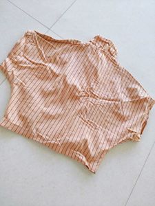 Crop Shirt Top