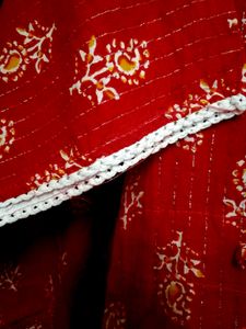 Spring Red Kaftan