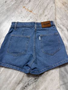 Freakins Denim Skorts