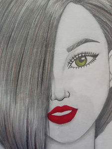 Gorgeous Lady With Cat Eye