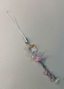 🌟🌷 Handmade Crystal Beaded Starry Phone Charm 🌸